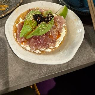 ハガツオのトスターダ(唐黍堂)