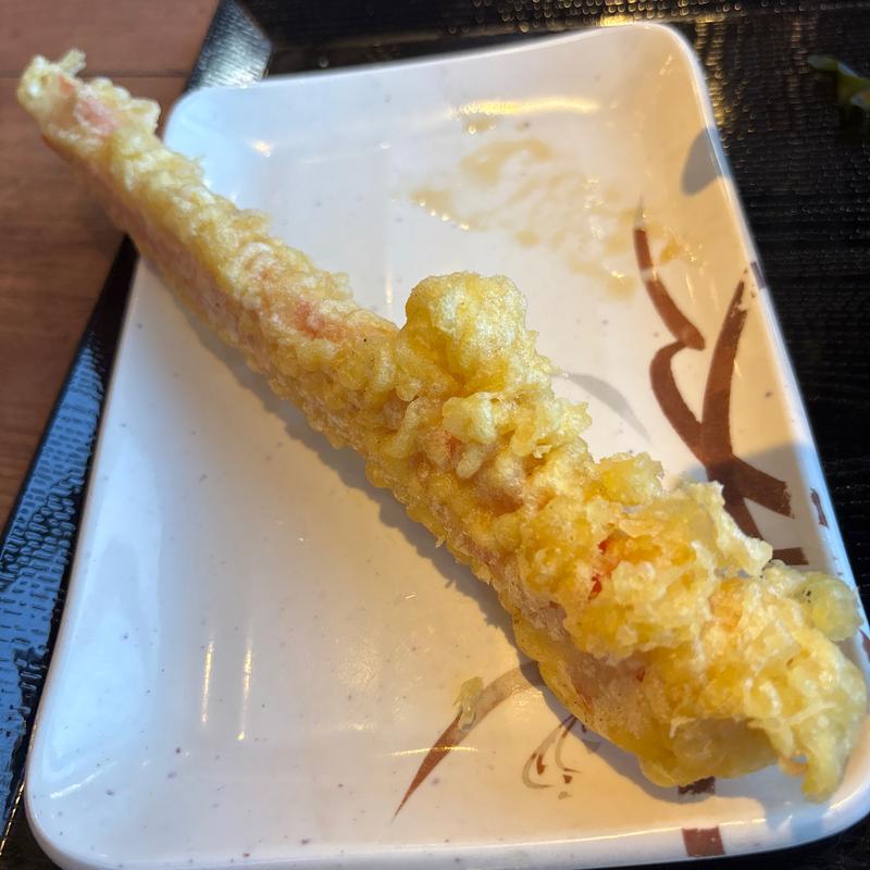 ジャンボカニカマ天(丸亀製麺桶川)