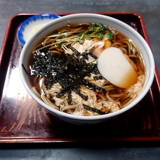 月見そば(日本橋長寿庵)