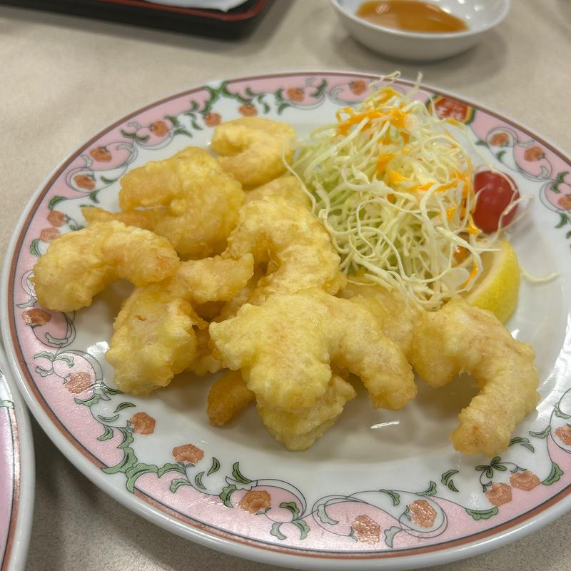 海老の天ぷら(餃子の王将 押熊店 )