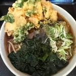 特製かき揚げそば(なすび)