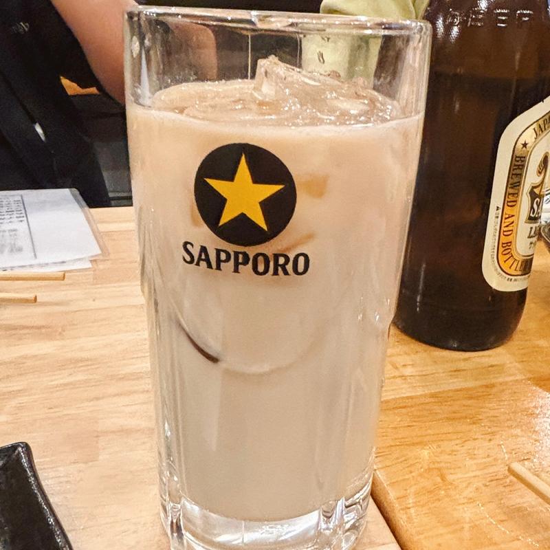 コーヒー豆乳割り(やきとん 瑞貴)