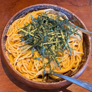 タラコとウニとイカ(SPAGO)