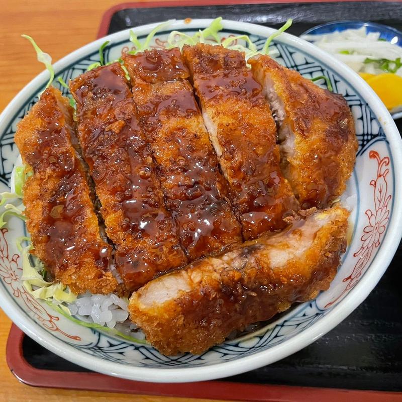 ソースカツ丼(更科食堂)
