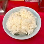 半ライス(ラーメン山岡家 南2条店)