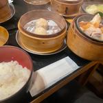 肉汁焼売定食(酒と肴とせいろ蒸し オオサカチャオメン)