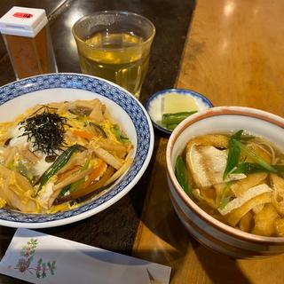 木葉丼とミニ蕎麦(きよし)