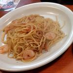 ねぎ塩！えび海老パスタ