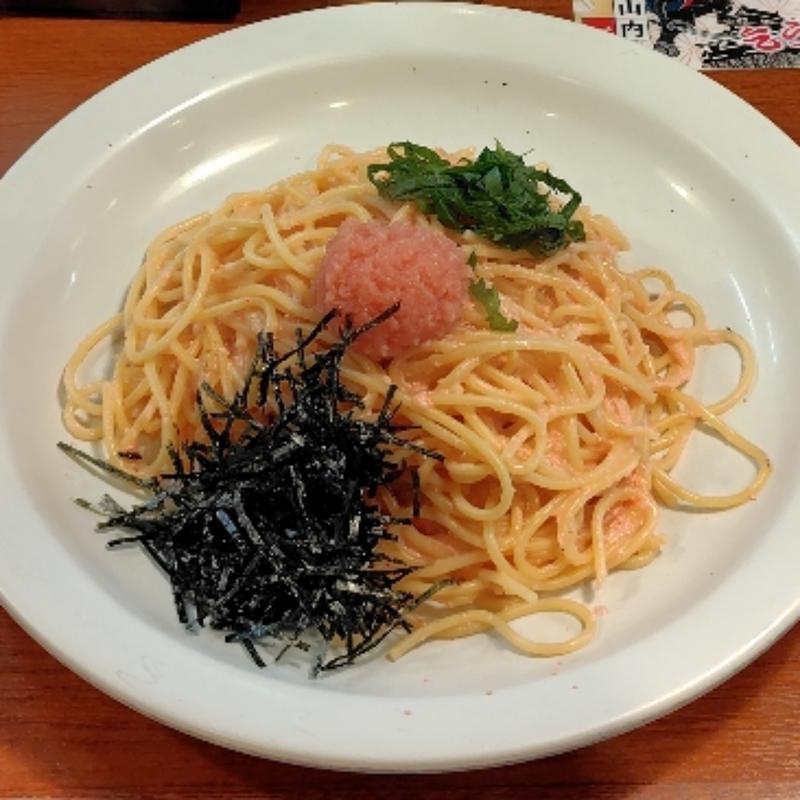 しそ香る！たらこたっぷりパスタ(がっつり！スパゲッティぱすたや 御徒町店)