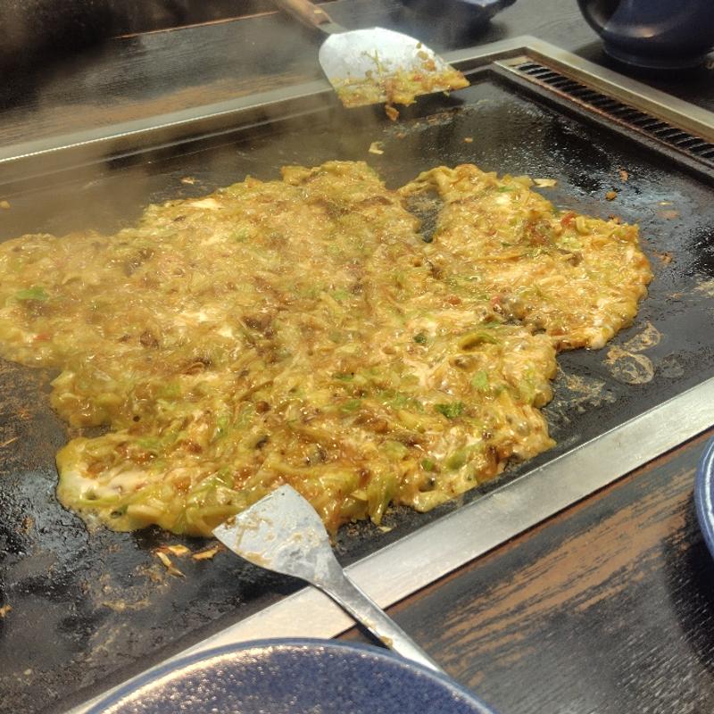 チーズカレーもんじゃ(五平)