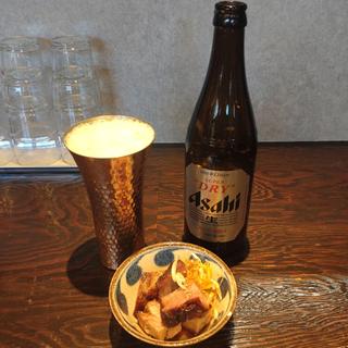 ビール(中瓶)(中華蕎麦 柳)