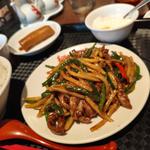 青椒ロースランチ