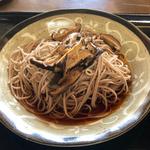 冷たいぶっかけしいたけそば