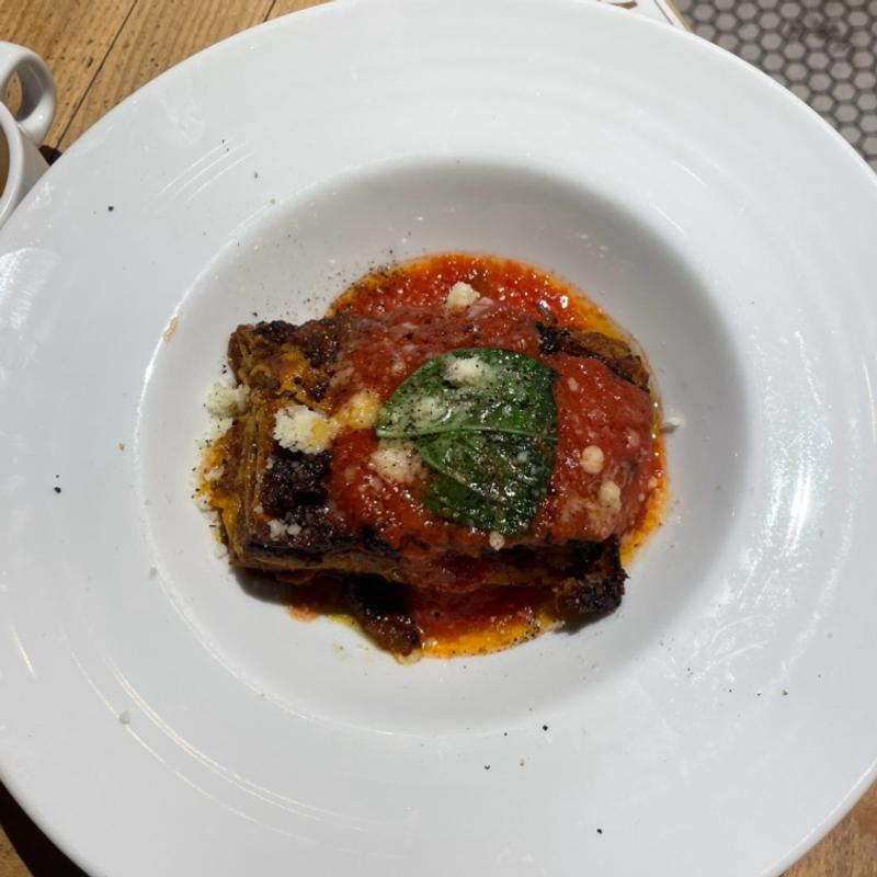 自家製ボローニャラザニア(自家醸造クラフトビール CRAFTMAN UMAMI（クラフトマン ウマミ）梅田茶屋町店)