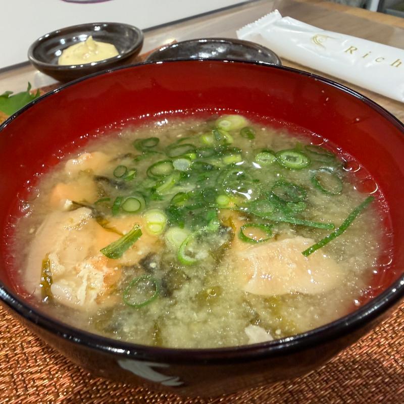 あおさの味噌汁(［朝食］食堂 松明 Matsuakari)