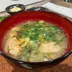 あおさの味噌汁