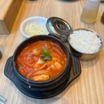 海鮮純豆腐チゲ定食