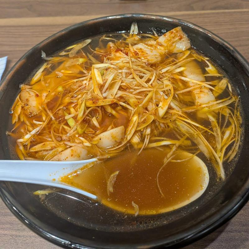 ネギチャーシュー麺(白楽天)