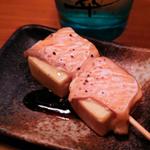 瞬間燻製魚巻き串