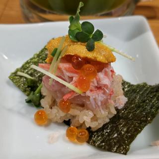 冬の贅沢包み(鮨・酒・肴 杉玉 大船)