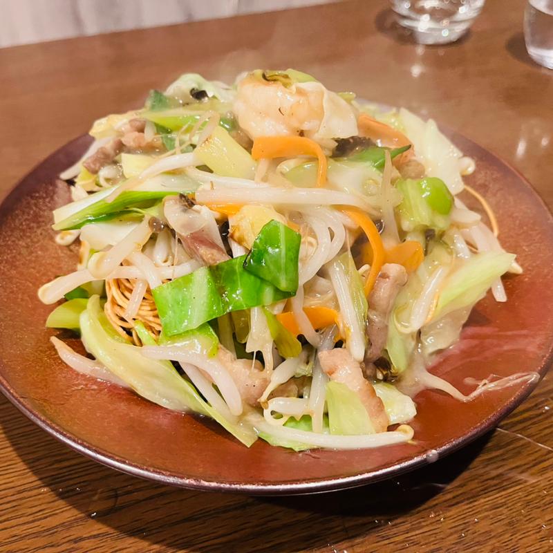 パリパリ皿うどん(酒場十座.)