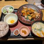 すけそう鱈と野菜の黒酢あん定食