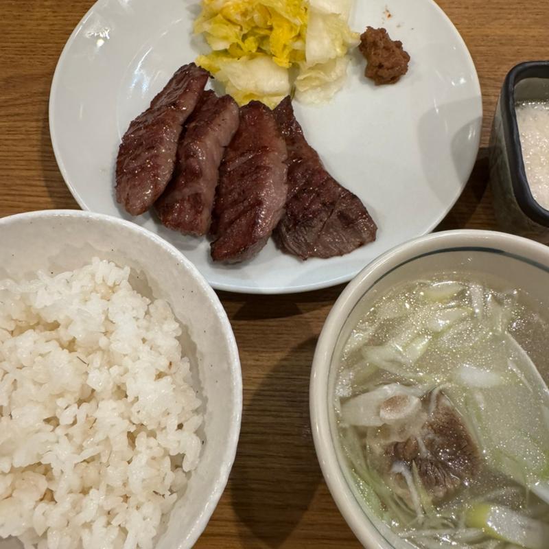 たん焼き定食　5枚(牛たん料理 閣 名掛丁店)