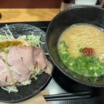 野菜豚骨らぁ麺(博多豚骨ラーメン一絆 御徒町本店)