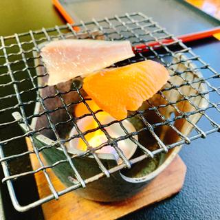 鮭と鯵の干物(お宿 だいろく )