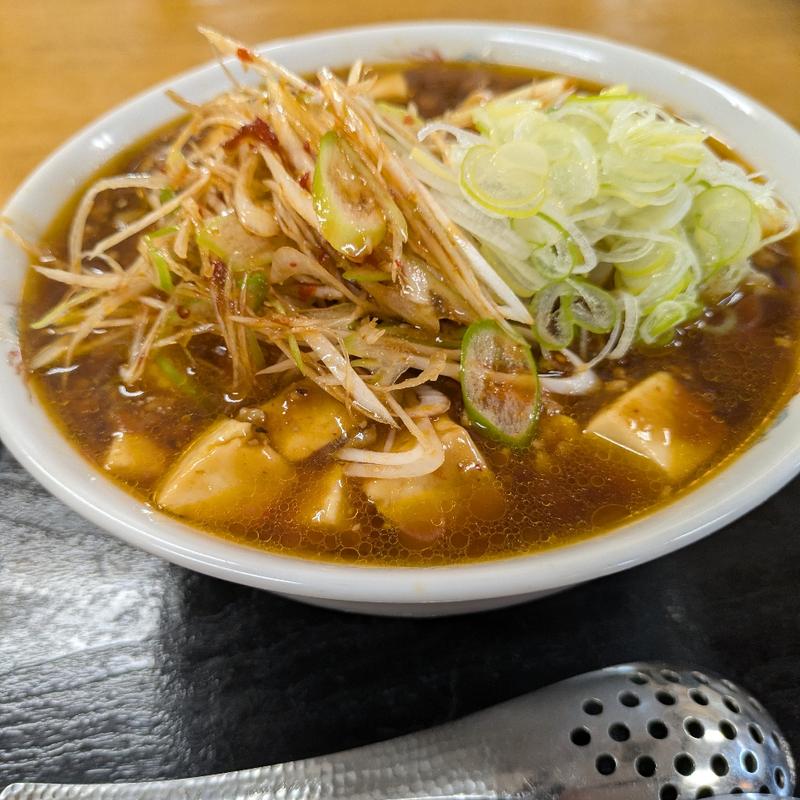 ピリ辛ネギ麻婆麺(中華屋蛸井)