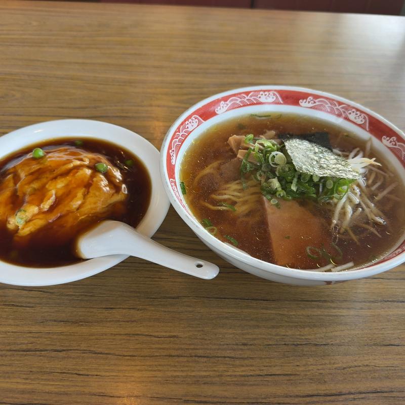 チャーハンセット　餃子か唐揚げ付き(安祥陽)
