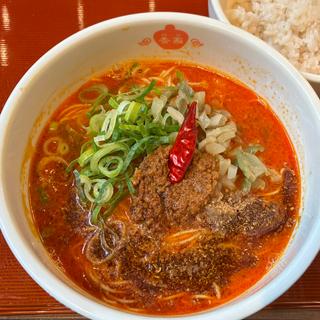 担々麺とごはんのセット