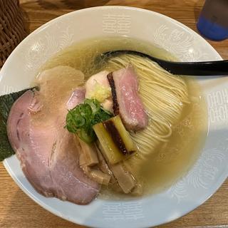 近江鴨と比内地鶏の中華蕎麦(塩)(麺屋33 （めんやさんじゅうさん）)