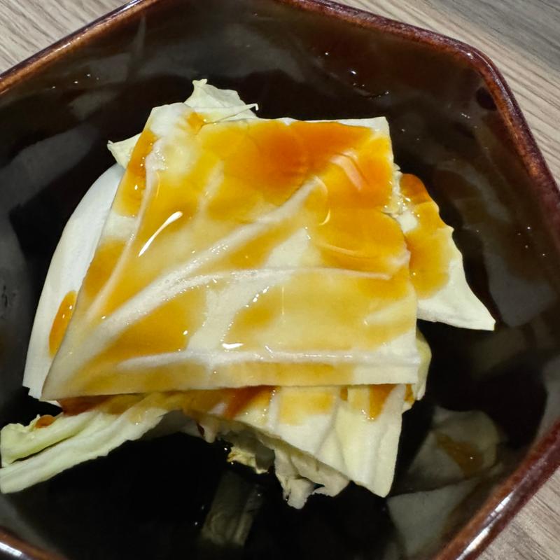 お通し キャベツ(炭火焼鳥ハチイチ)