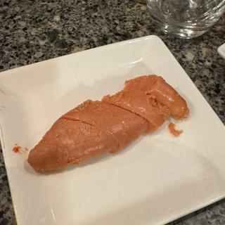 辛子明太子の燻製