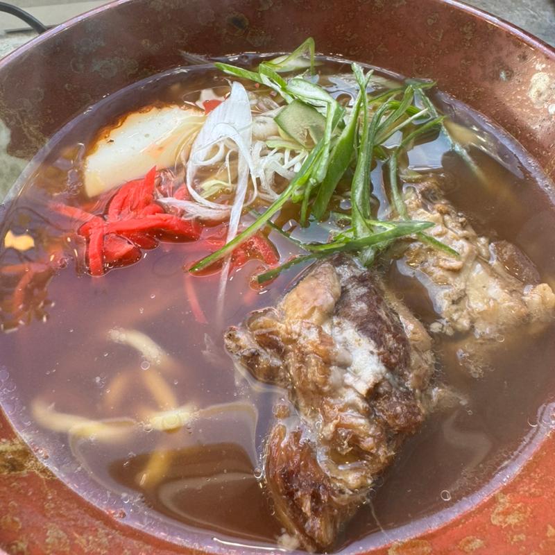 琉球そば(琉球真麺 玖-kyuh-神戸西店)