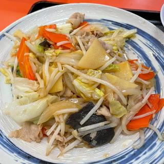 野菜炒めランチセット(東菜館 純ちゃん)