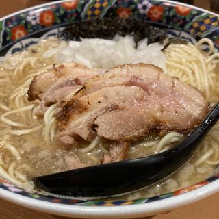 煮干し背脂秋刀魚