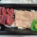 朝どれ赤鶏2点盛り