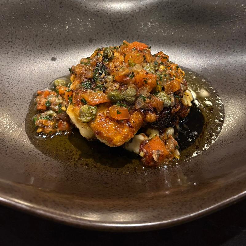 北海道産本白子のムニエル 焦がしバターソース(Lien)