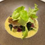 白甘鯛のポワレ 海苔のブールブラン(Lien)