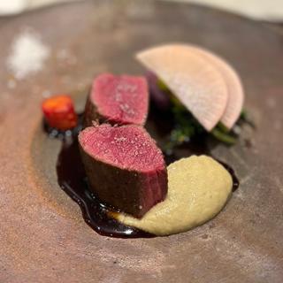 北海道白糠町産エゾ鹿肉のロースト(Lien)