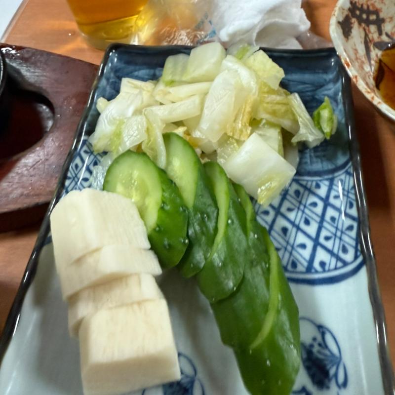 お新香盛合せ(日本海 松戸店)