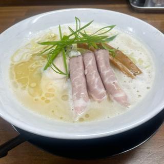 濃厚鶏白湯そば　塩(麺屋 三槍)