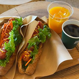 うまっしゅホットドッグ(観光養老牧場 メタセコイアと馬の森)