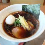 生姜らーめん 濃い醤油ダレ 玉子(わらび)