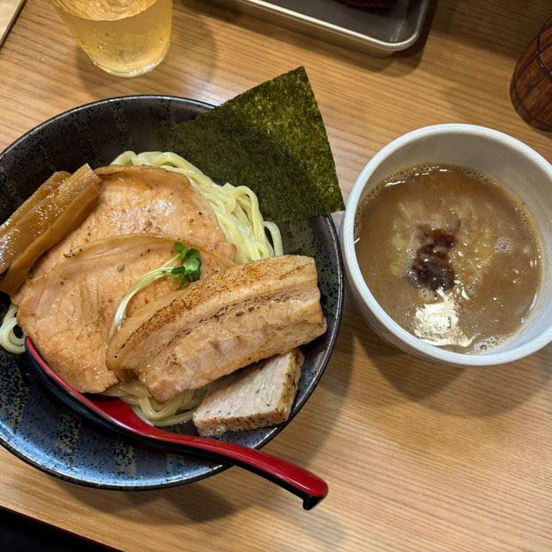 チャーシューオマール海老つけ麺　中盛(麺屋 海道)