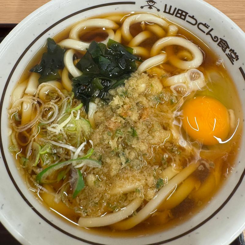 たぬきうどん(山田うどん食堂 新座道場店)