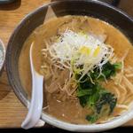 俺流味噌ラーメンランチセット(選択餃子ライス)