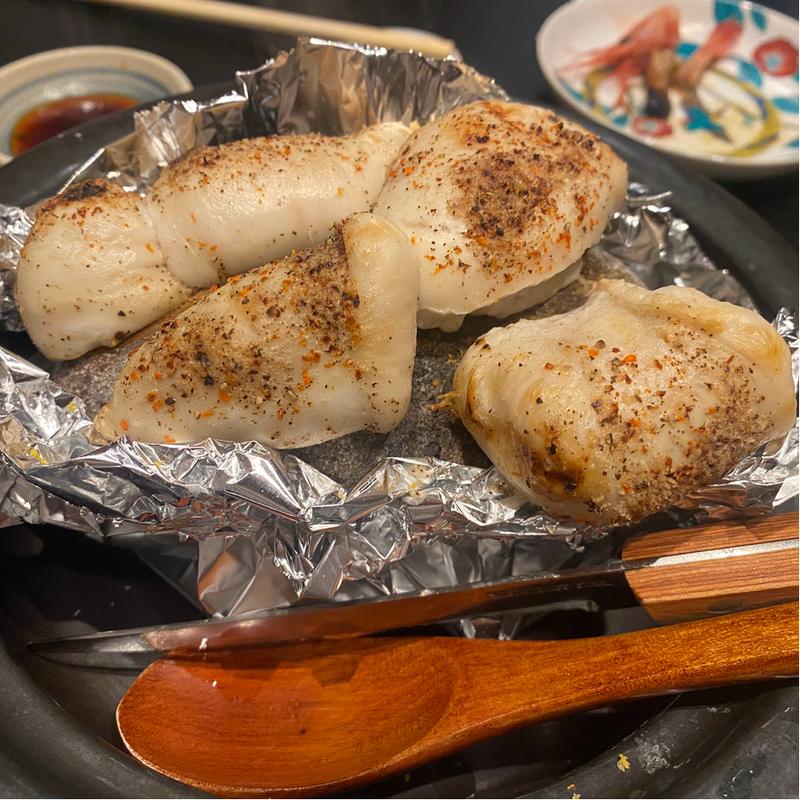 白子焼き(かぶ菜 （かぶな）)